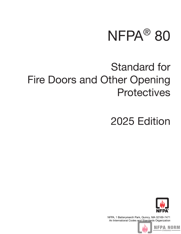 NFPA 80 PDF NFPA 80 PDF